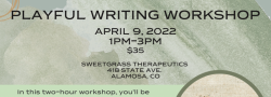 VIRTUAL: Playful Writing Workshop