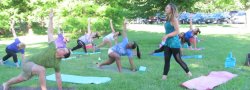 Senior Yoga at Central Park