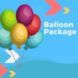 Theme: Balloon Packagae (12 Balloons)