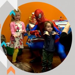 Entertainment: Princess / Super Hero Visit (30 min) $125