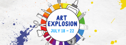 Art Explosion! - 2022 Summer Camp - Ages 6-12