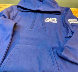 Hoodie, Thick Fleece (Royal Blue)