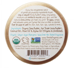 Booda Butter Daily Moisturizer (Gold Tin 2.3 oz.)