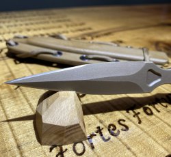 Knife, Spartan Blades - CQB Tool FDE (154CM Steel)