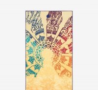 YogiToes Mat Towel (Chakra Print)