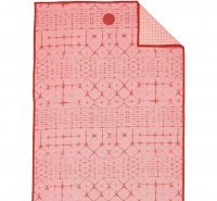 YogiToes Mat Towel (Star Dye Coral 2.0)