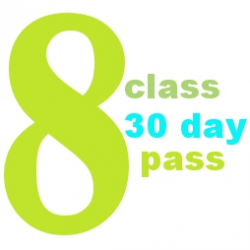 8 Class 30 Day Pass