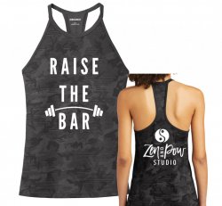 Raise the Bar Camo Tank Top