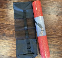 Yoga Mat with carrying bag 68" x 24" x 1/8"