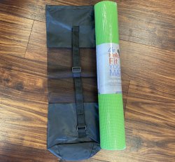 Yoga Mat with carrying bag 68" x 24" x 1/8"