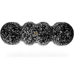 Soft Foam Roller - black & white speckled
