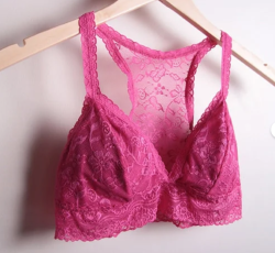 Racerback Lace Bralette - Small - Fits 28A-32C -Style 1004