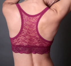 Racerback Lace Bralette - Medium - Fits 32A-34C - Style 1004