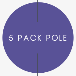 5 Pack Pole