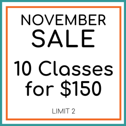 SPECIAL - 10 Class Pass