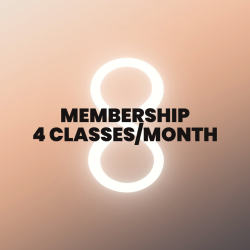 Kollective8 Membership | 4 Classes/Month