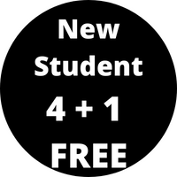 BLACK FRIDAY NEW STUDENT SPECIAL 4 Classes + 1 FREE