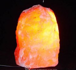 Himalayan Salt Lamp Plastic Feet 2-3kg