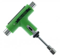 Silver Multi-Purpose Tool (Green)