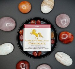 Addictive Wellness "Love" Raw Chocolate Bar