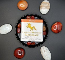 Addictive Wellness "Immune Defense" Raw Chocolate Bar