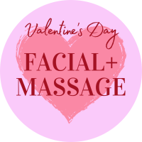 Valentine's Day Spa Packages for Two: COMBO 2 - Facial + Massage (80 Minutes each)