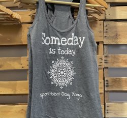 SDY Ladies Racerback Someday (charcoal/XS)