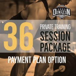 36 Session Package Payment Plan