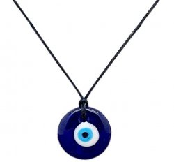 NECKLACE WITH EVIL EYE CHARM