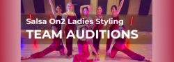 Con Dulzura Salsa On2 Ladies Team Auditions