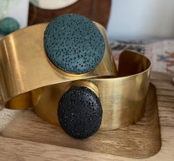 Offerings | Wide Brass Cuff Bracelets